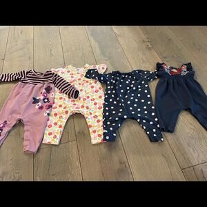 Tea Collection romper bundle 0-3 / 3-6